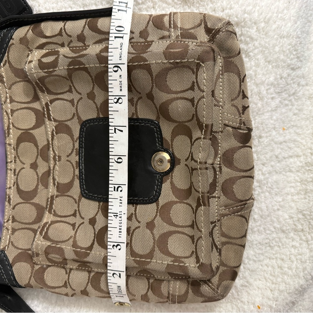 Coach Brown and Black  Legact Bleeker Signature Crossbody Bag - Picture 9 of 15